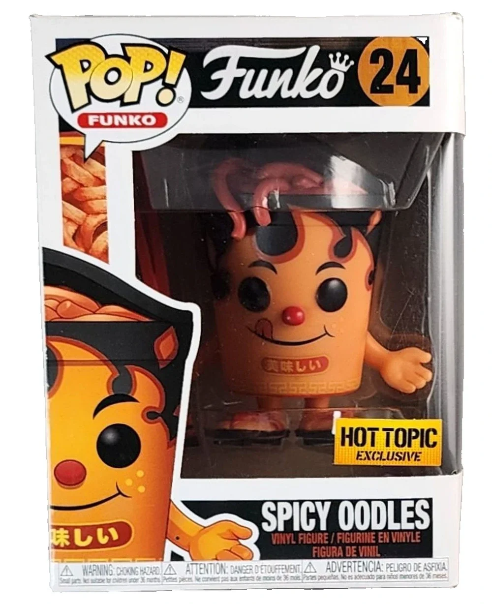Funko Pop! Spicy Oodles # 24 Hot Topic Exclusive Ramen Original Vinyl Figure Toy